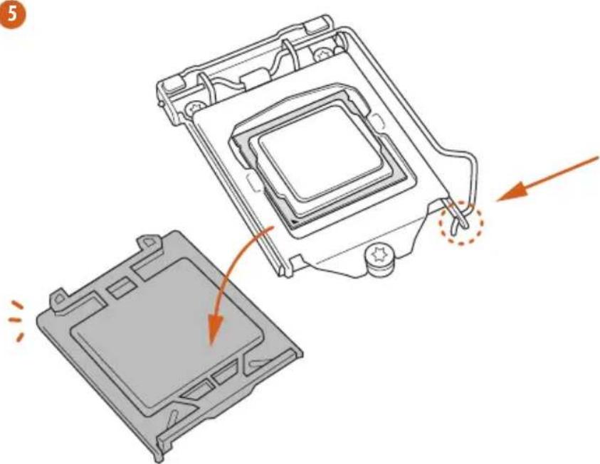 ASROCK Z370M-ITX/ac - Installing the CPU - 6