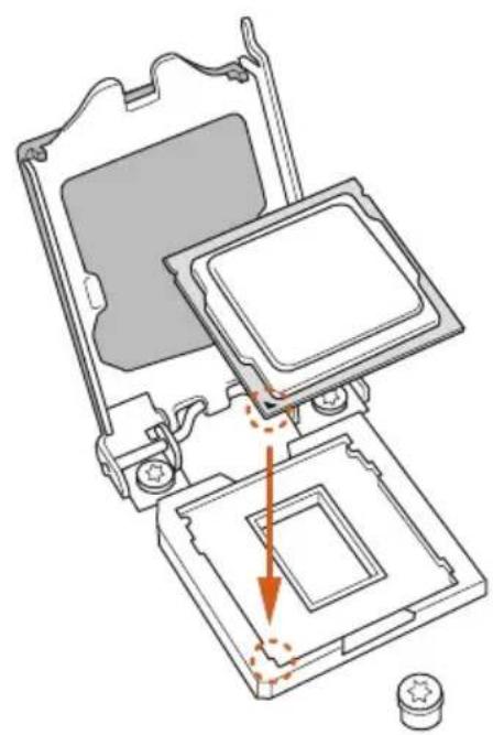 ASROCK Z370M-ITX/ac - Installing the CPU - 4