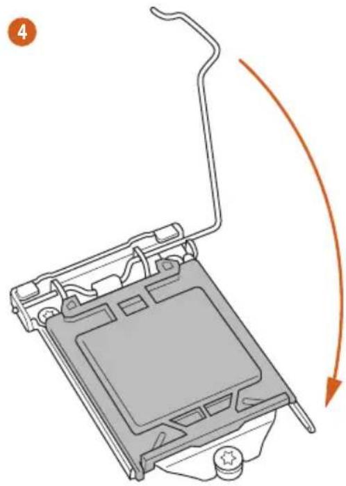 ASROCK Z390 Phantom Gaming SLI/ac - Installing the CPU - 5