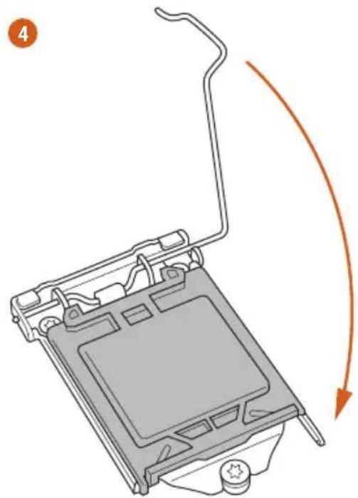 ASROCK Z490 Extreme4 - CPUを取り付uting - 5