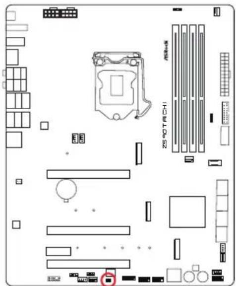 ASROCK Z590 Taichi - 電源コネクタを接続する - 4