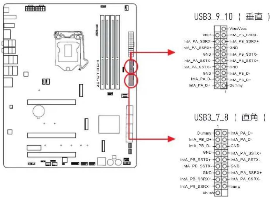 ASROCK Z590 Taichi - オンボードのヘッダーとコネクター - 8