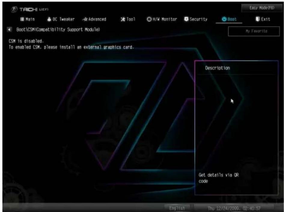 ASROCK Z590 Taichi - Boot ( ブート ) 画面 - 2
