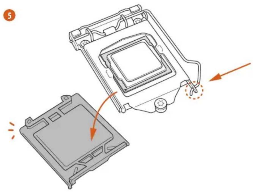 ASROCK Z97M Anniversary - Installing the CPU - 6