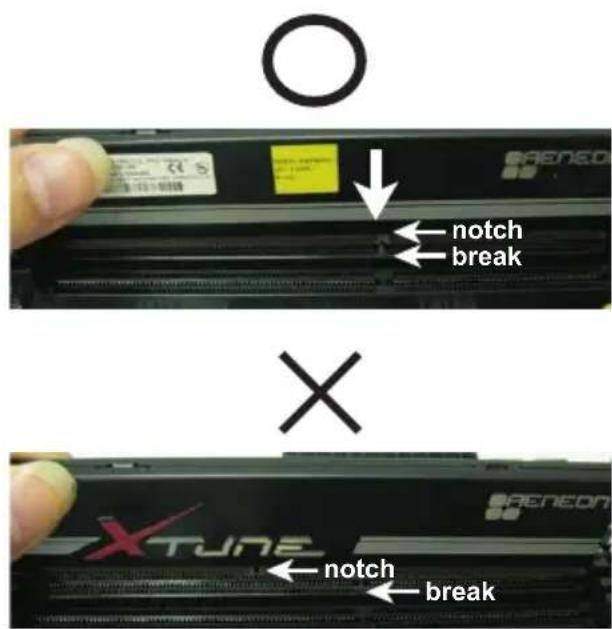 ASROCK Z77 Extreme4 - Installing a DIMM - 2