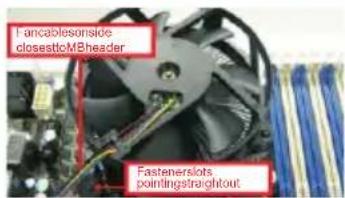ASROCK Z77 Extreme4 - Installation of CPU Fan and Heatsink - 2