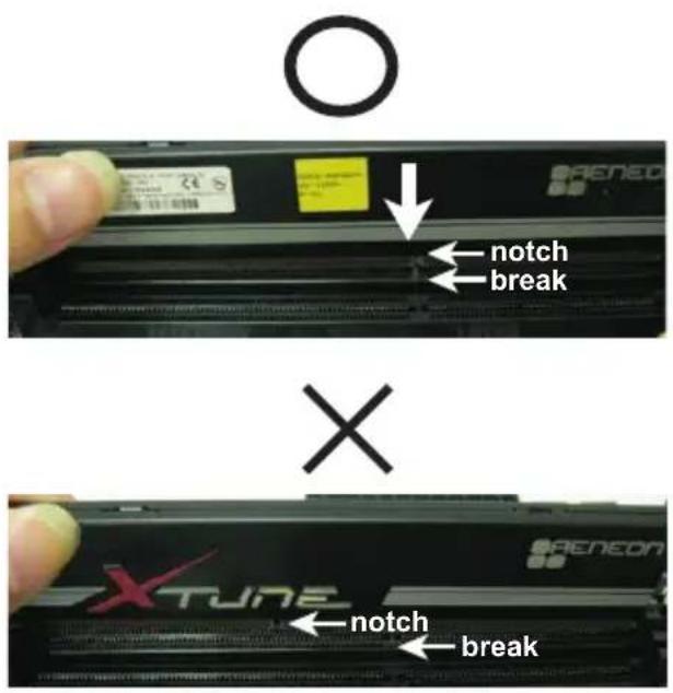 ASROCK Z77 OC Formula - Installing a DIMM - 2