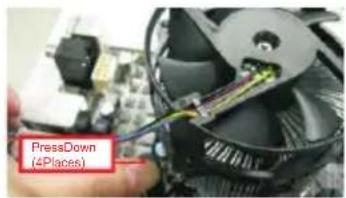 ASROCK Z77 OC Formula - Installation of CPU Fan and Heatsink - 3