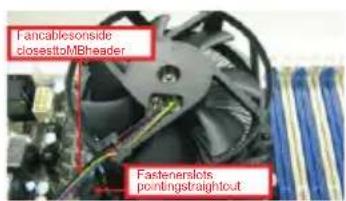 ASROCK Z77 OC Formula - Installation of CPU Fan and Heatsink - 2