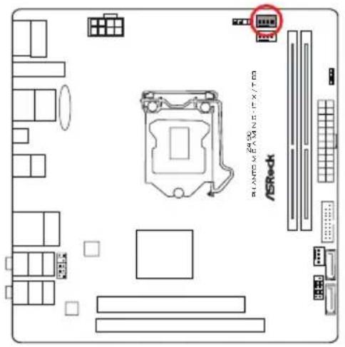ASROCK Z490 Phantom Gaming-ITX/TB3 - オンボードのヘッダーとコネクター - 19