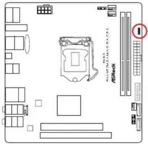 ASROCK Z490 Phantom Gaming-ITX/TB3 - オンボードのヘッダーとコネクター - 26