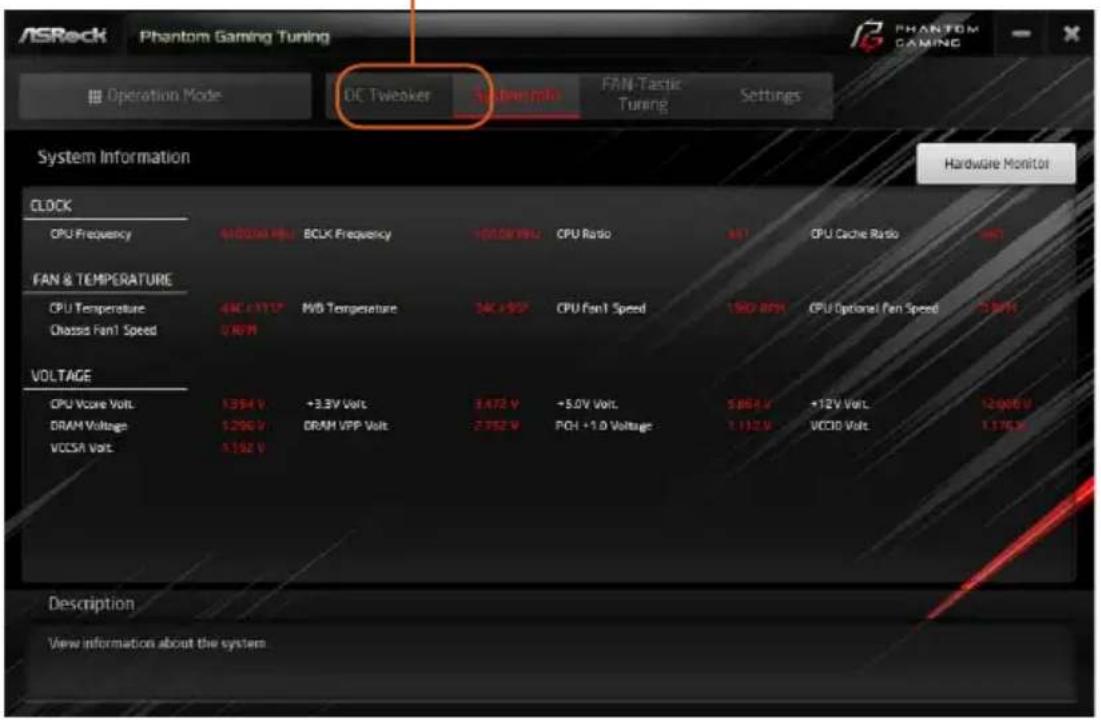 ASROCK Z490 Phantom Gaming-ITX/TB3 - System Info (システム情報) - 1