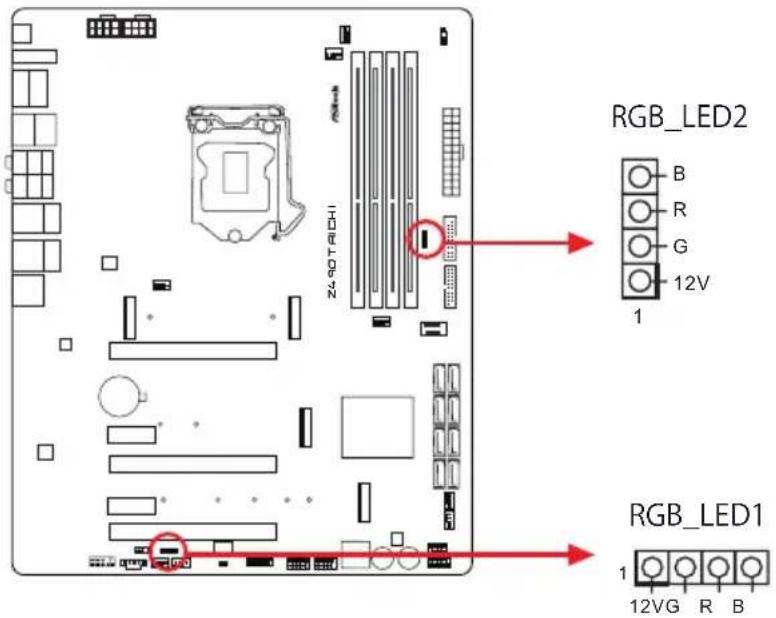 ASROCK Z490 Taichi - オンボードのヘッダーとコネクター - 21