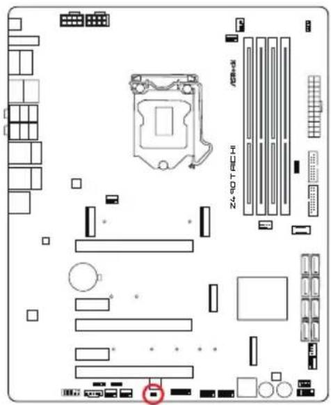 ASROCK Z490 Taichi - ジャンパー設定 - 3
