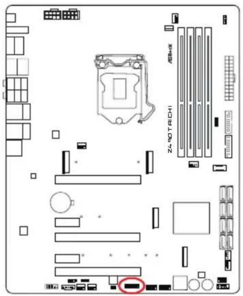 ASROCK Z490 Taichi - オンボードのヘッダーとコネクター - 20
