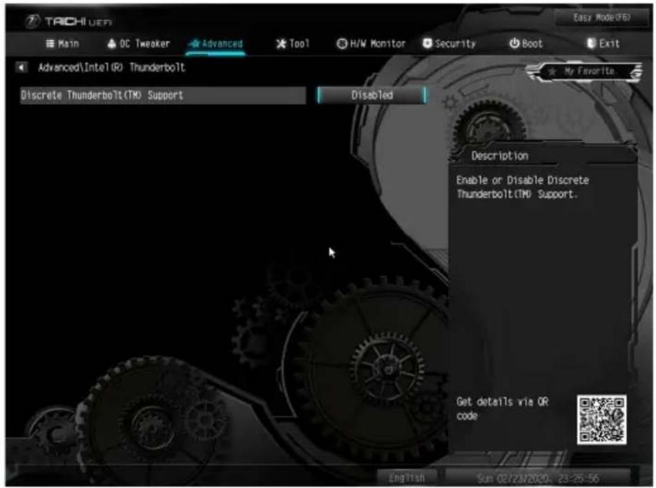 ASROCK Z490 Taichi - Intel® Thunderbolt - 1