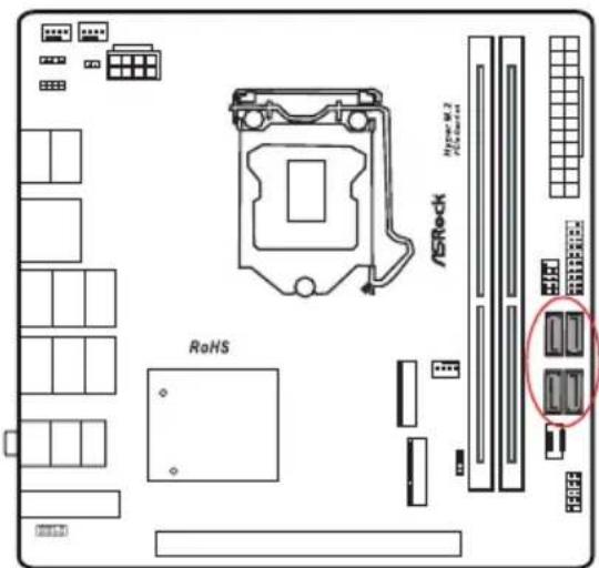 ASROCK Z590M-ITX/ax - 才不比一のハリーとコネクタ一 - 5