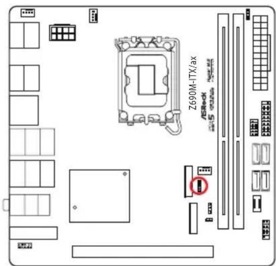 ASROCK Z690M-ITX/ax - 才不把一のハリーダーとコネクタ一 - 12