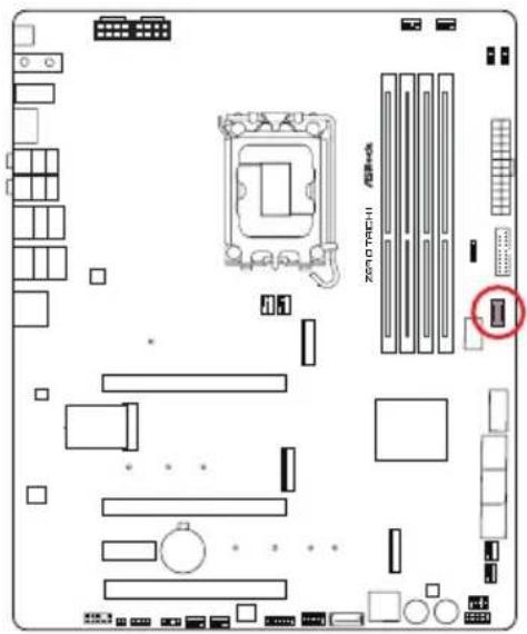 ASROCK Z690 Taichi - オンボードのヘッダーとコネクター - 8