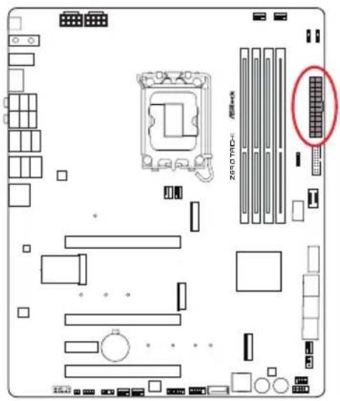 ASROCK Z690 Taichi - オンボードのヘッダーとコネクター - 15
