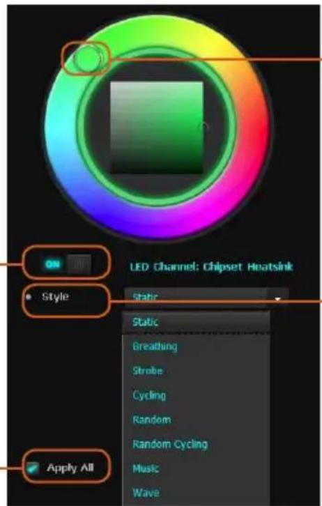 ASROCK Z690 Taichi - ASRock Polychrome RGB ユーティリティ - 1