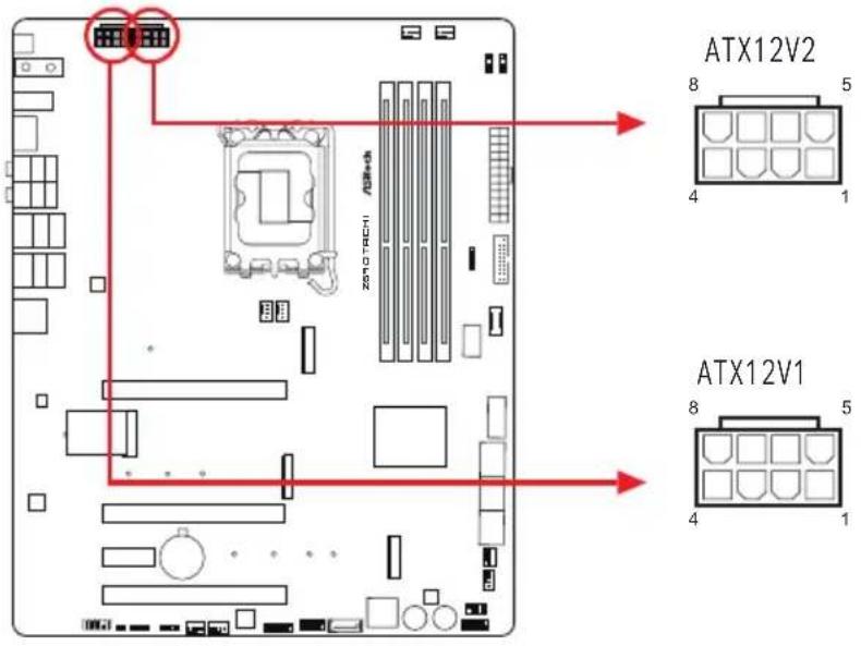 ASROCK Z690 Taichi - オンボードのヘッダーとコネクター - 16