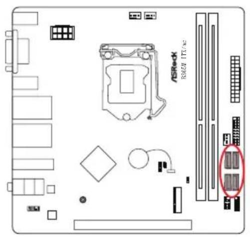 ASROCK B365M-ITX/ac - (p.6、No.7-10 参照) - 1