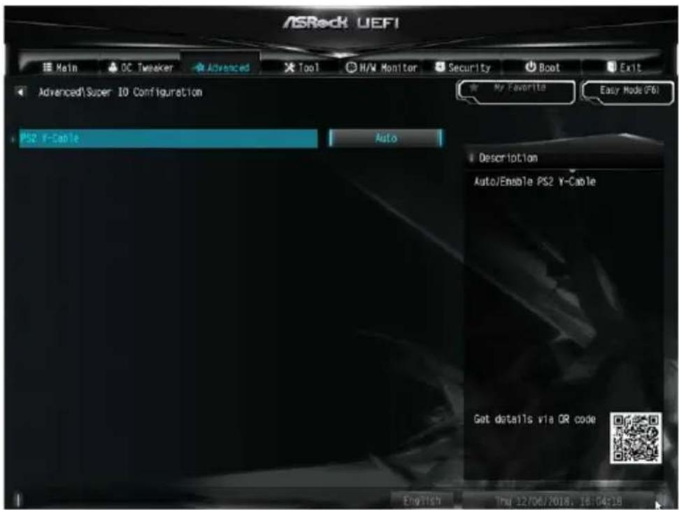 ASROCK B365M-ITX/ac - Super 10 Configuration (スーパー 10 設定) - 1