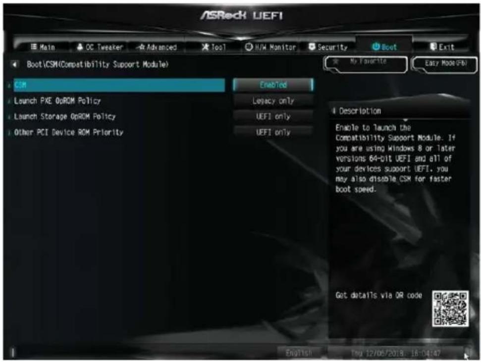 ASROCK B365M-ITX/ac - Boot ( ブート ) 画面 - 2