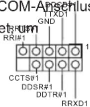 COM-ANSchluss etrum RRI#1 CCTS#1 DDSR#1 DDTR#1 RRXD1 GND PPSC#1 TTXD1 1