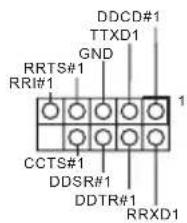 DDCD#1 TTXD1 GND RRTS#1 GND RRI#1 CCTS#1 DDSR#1 DDTR#1 RRXD1