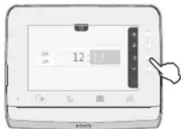 SOMFY V350 - Ekran główny i podstawowe ustawienia - 5