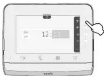 SOMFY V350 - Schermata home e regolazioni di base - 3