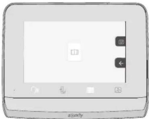 SOMFY V350 - Rispondere a un visitatore - 4