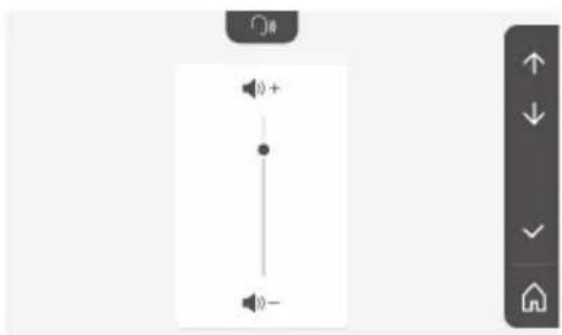SOMFY V350 - Adjusting the volume - 5