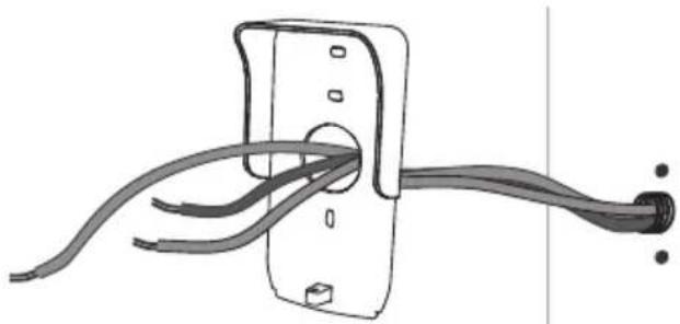 SOMFY V350 - Στερέωση και καλωδίωση της μπουτονιέρας - 1