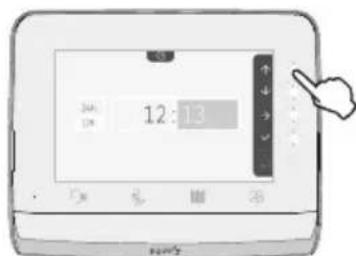 SOMFY V350 - Pantalla principal y ajustes básicos - 3