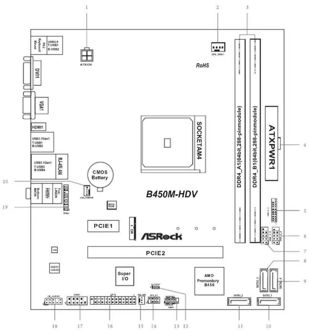ASROCK B450M-HDV - AUSTRALIA ONLY - 2