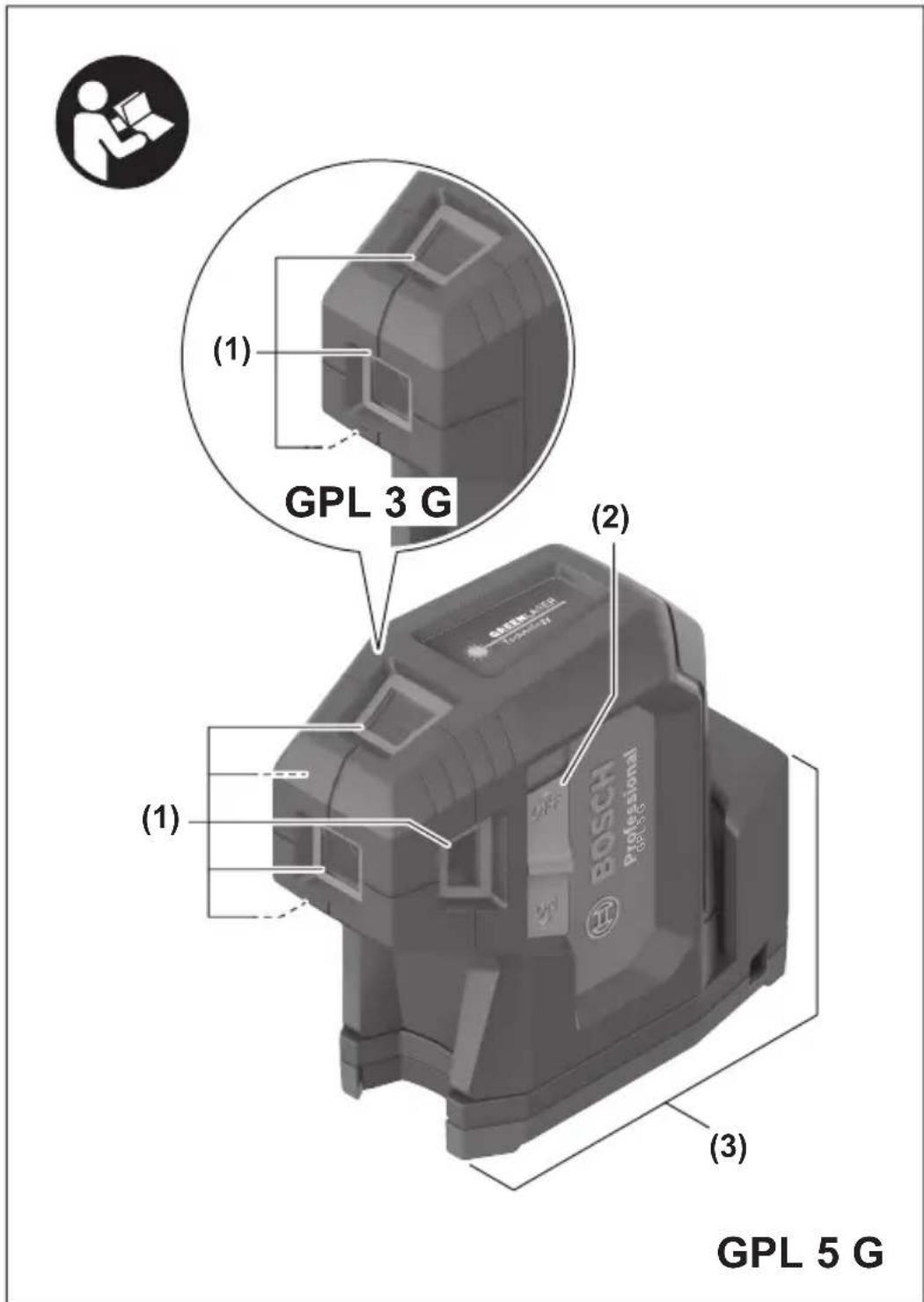 BOSCH GPL 3 G Professional Professional - 1