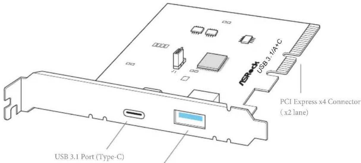 ASROCK Fatal1ty 990FX Killer/3.1 - ASRock USB 3.1/A+C Installation Guide - 1