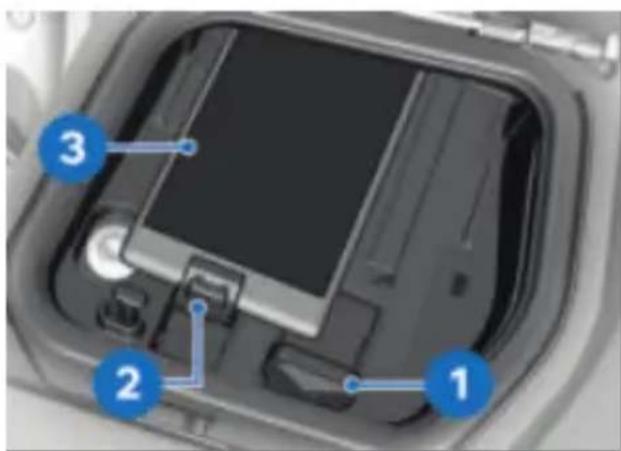 BMW R 1250 RT (2023) - Retrait du smartphone - 1