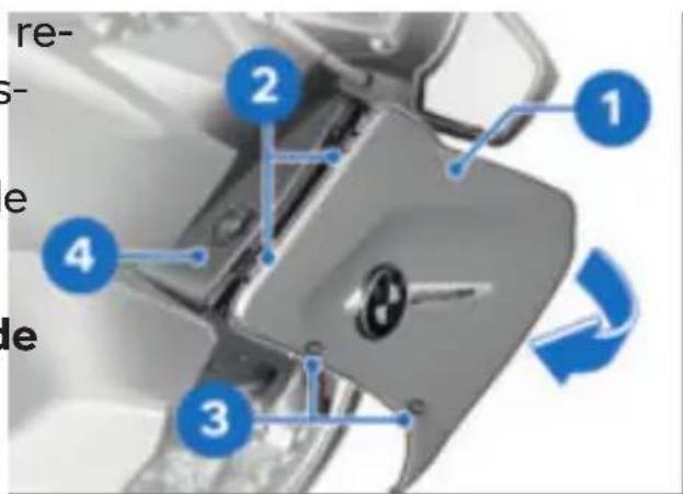 BMW R 1250 RT (2023) - Ouverture de l'obturateur radiateur - 2
