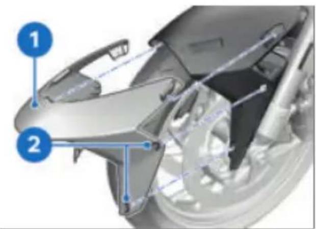 BMW R 1250 RT (2023) - AVERTISSEMENT - 1