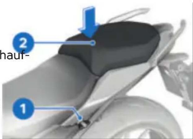 BMW R 1250 R (2023) - Commander le chauffage de selle du passager - 5