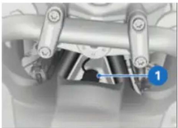 BMW R 1250 R (2023) - Ouverture de l'obturateur du radiateur - 1