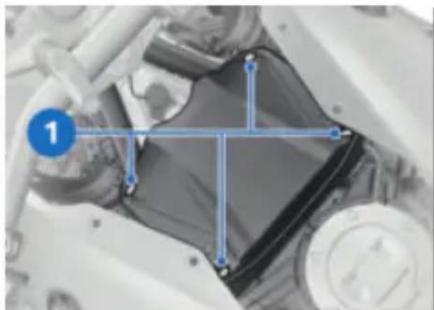 BMW R 1250 R (2023) - Remplacer la cartouche de filtre à air - 4