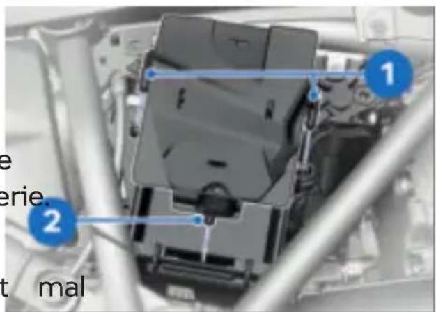 BMW R 1250 R (2023) - Dépose de la batterie - 6