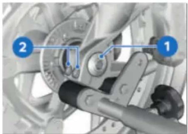 BMW R 1250 R (2023) - Compression involontaire des plaquettes de frein - 4