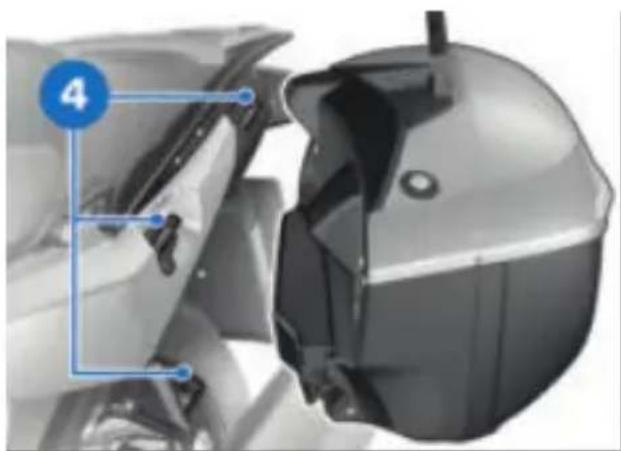 BMW K 1600 GT (2023) - Poser la valise - 1