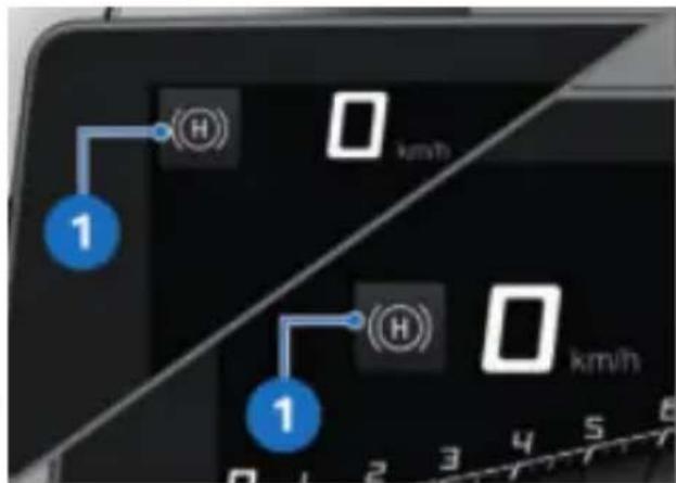 BMW K 1600 GTL (2023) - HILL START CONTROL (HSC) Régler l'Hill Start Control Pro - 1